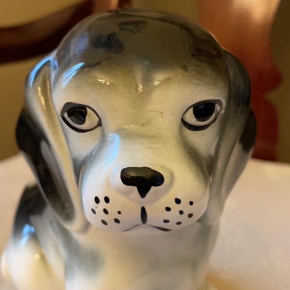 Vintage Nancy Pew Giftware/Tilso, Japan anthropomorphic antique dog planter 1986 - Picture 2 of 8